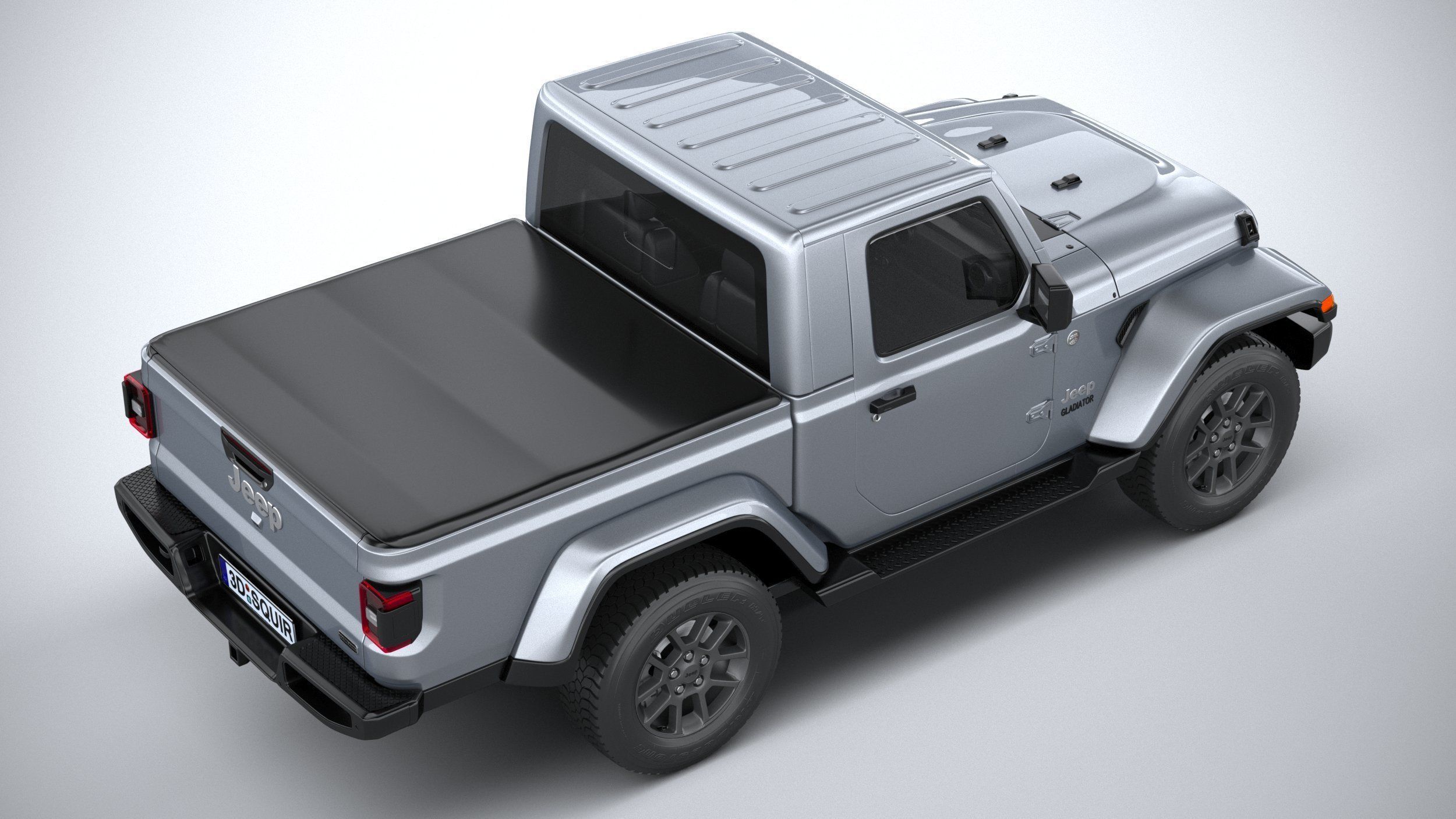 Jeep Gladiator SingleCab 2021 3D model_10