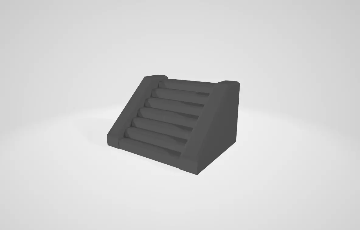 steps step stool Free 3D model_0