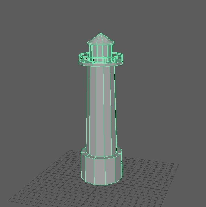 Lighthouse Free 3D model_4