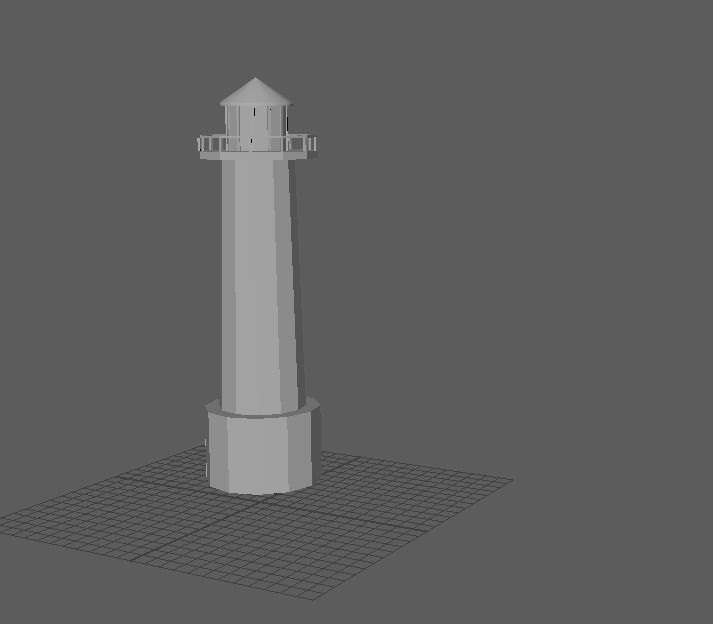 Lighthouse Free 3D model_2
