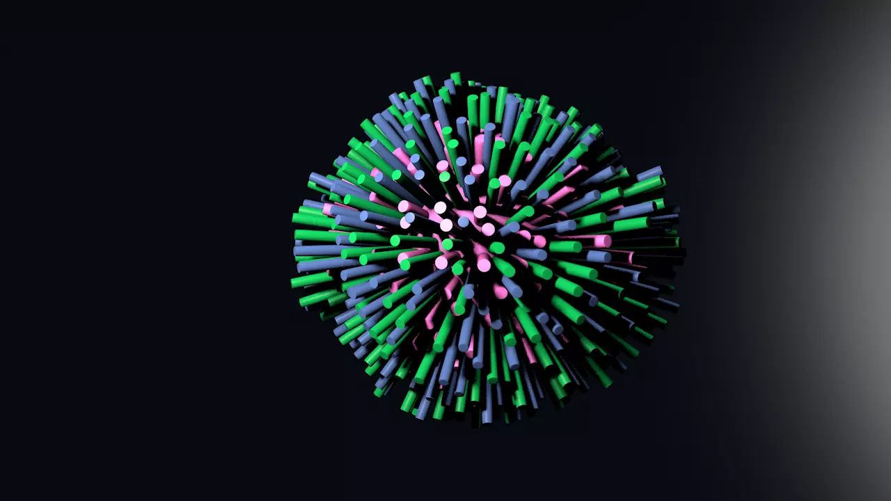 Dance Ball  Video and music 3D model_0