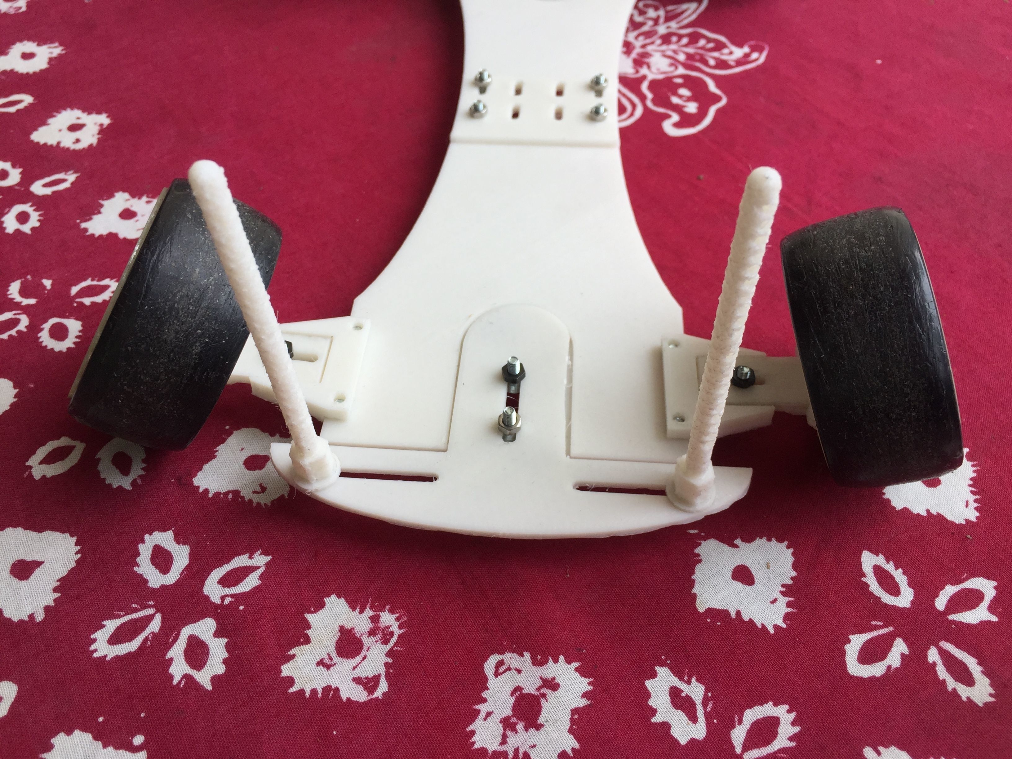 RC Car 1 10 Body Shell Display Chassis Rack 3D print model_9