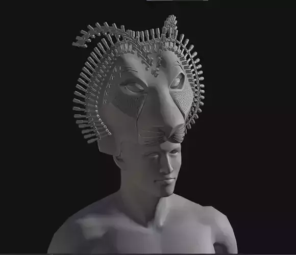 Masks of Simba  3D print model
