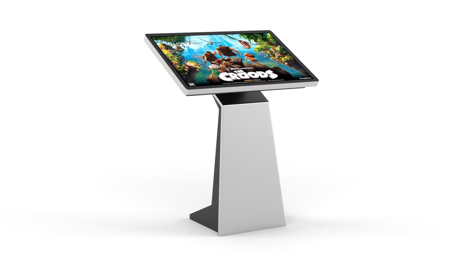 Information Kiosk 3D model_5