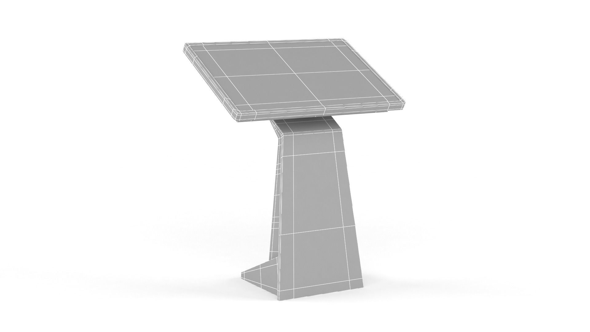 Information Kiosk 3D model_11