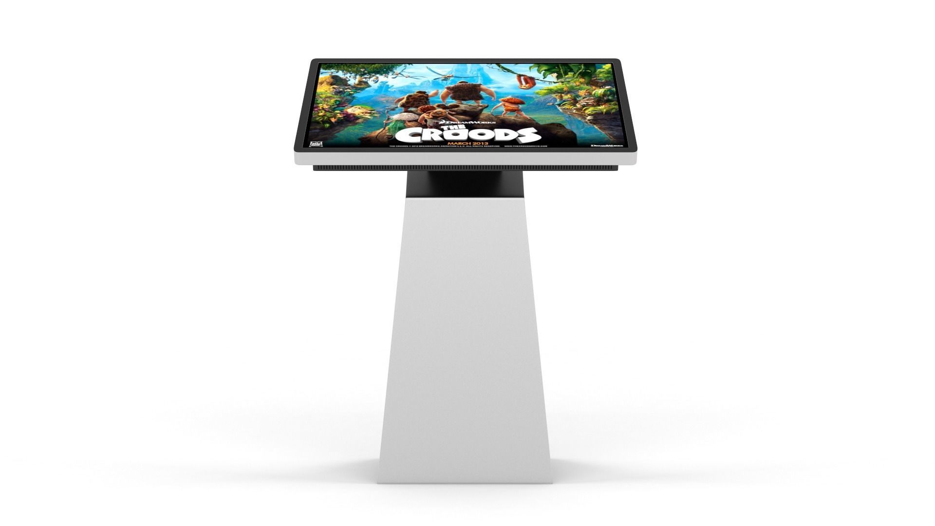 Information Kiosk 3D model_1