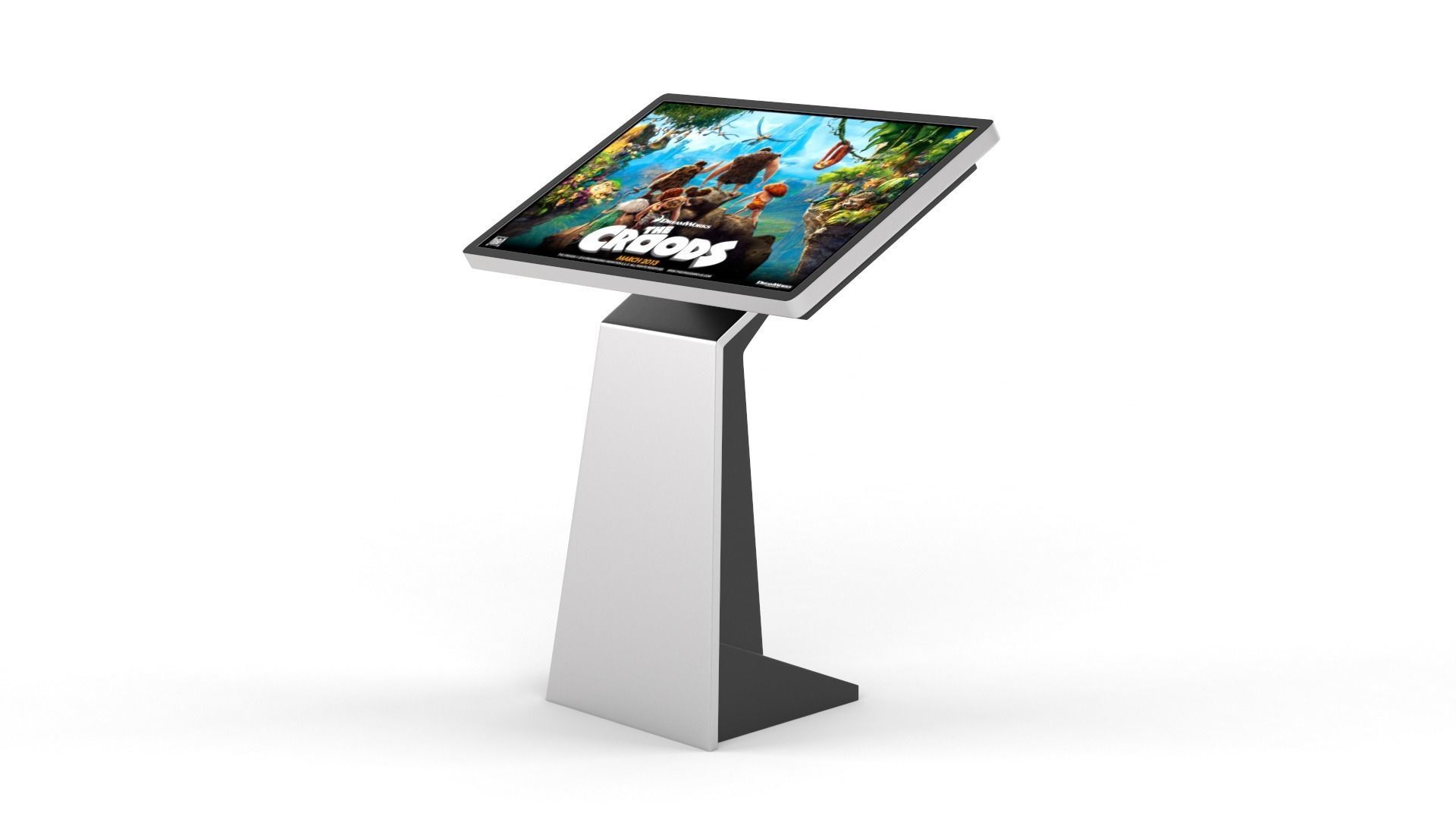 Information Kiosk 3D model_2