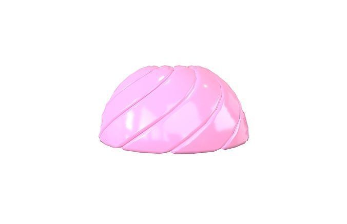 Jelly Pudding v3 002 Low-poly 3D model 2