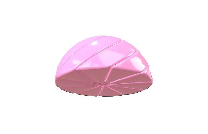 Jelly Pudding v3 002 Low-poly 3D model 4