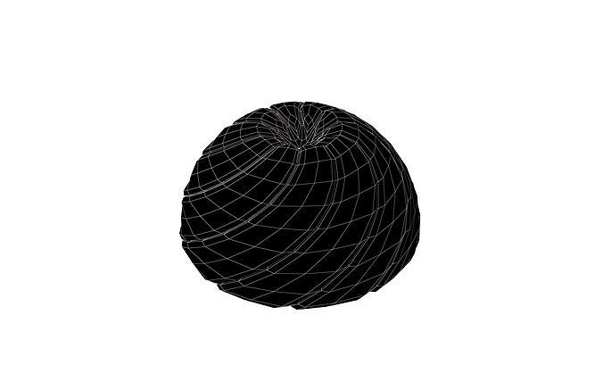 Jelly Pudding v3 002 Low-poly 3D model 7