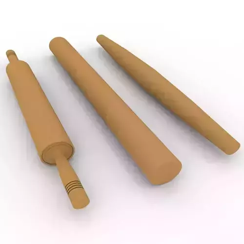 Rolling Pins Collection 3D model