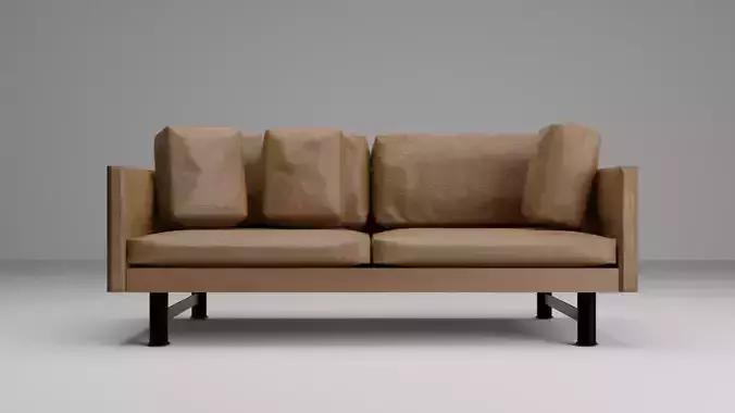 Leather sofa