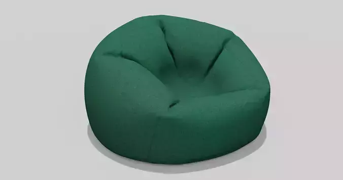 Beanbag bean bag chair 3D model