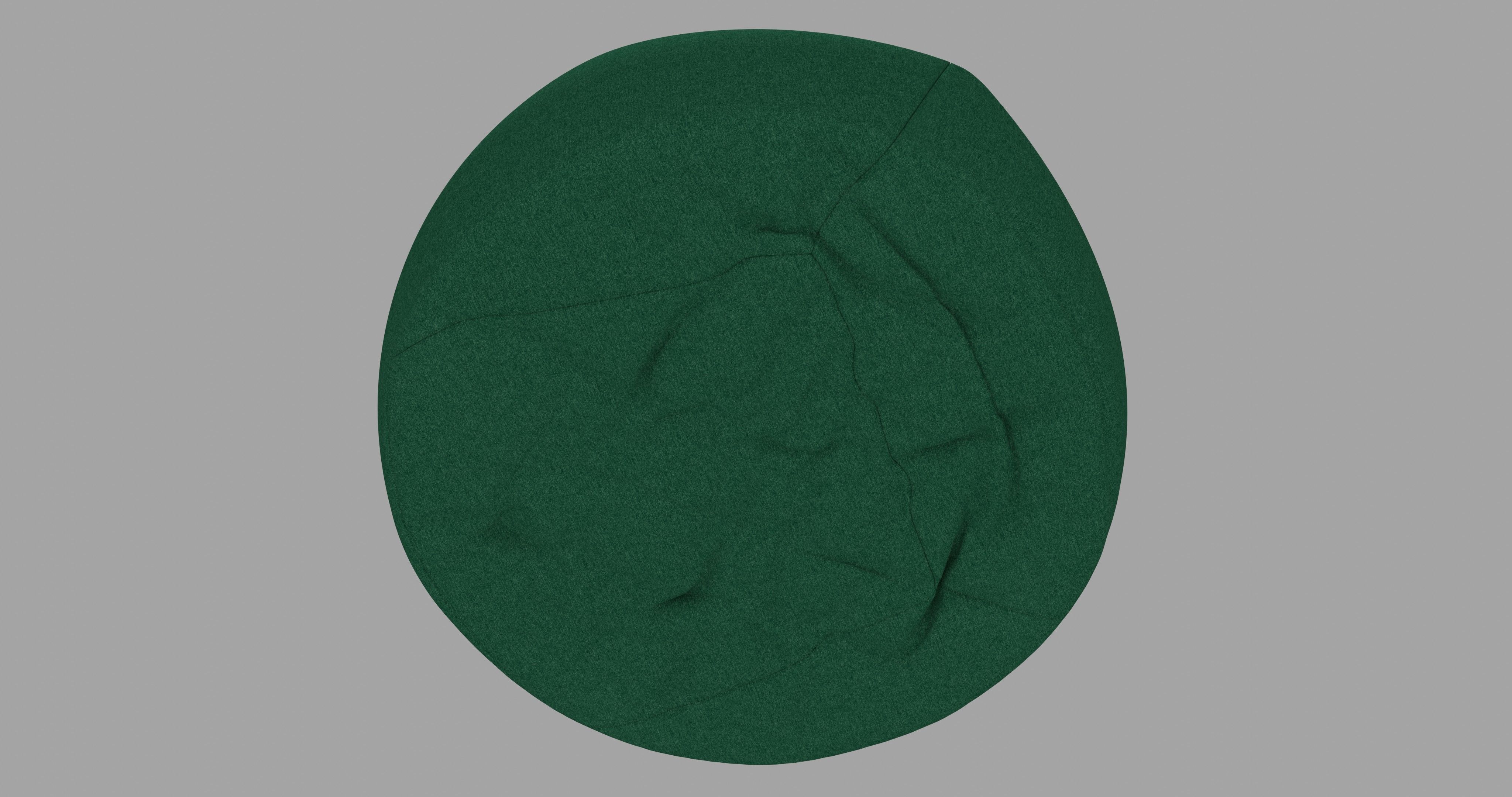 Beanbag bean bag chair 3D model_9