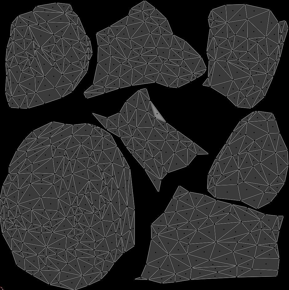 stone beret Free low-poly 3D model_5