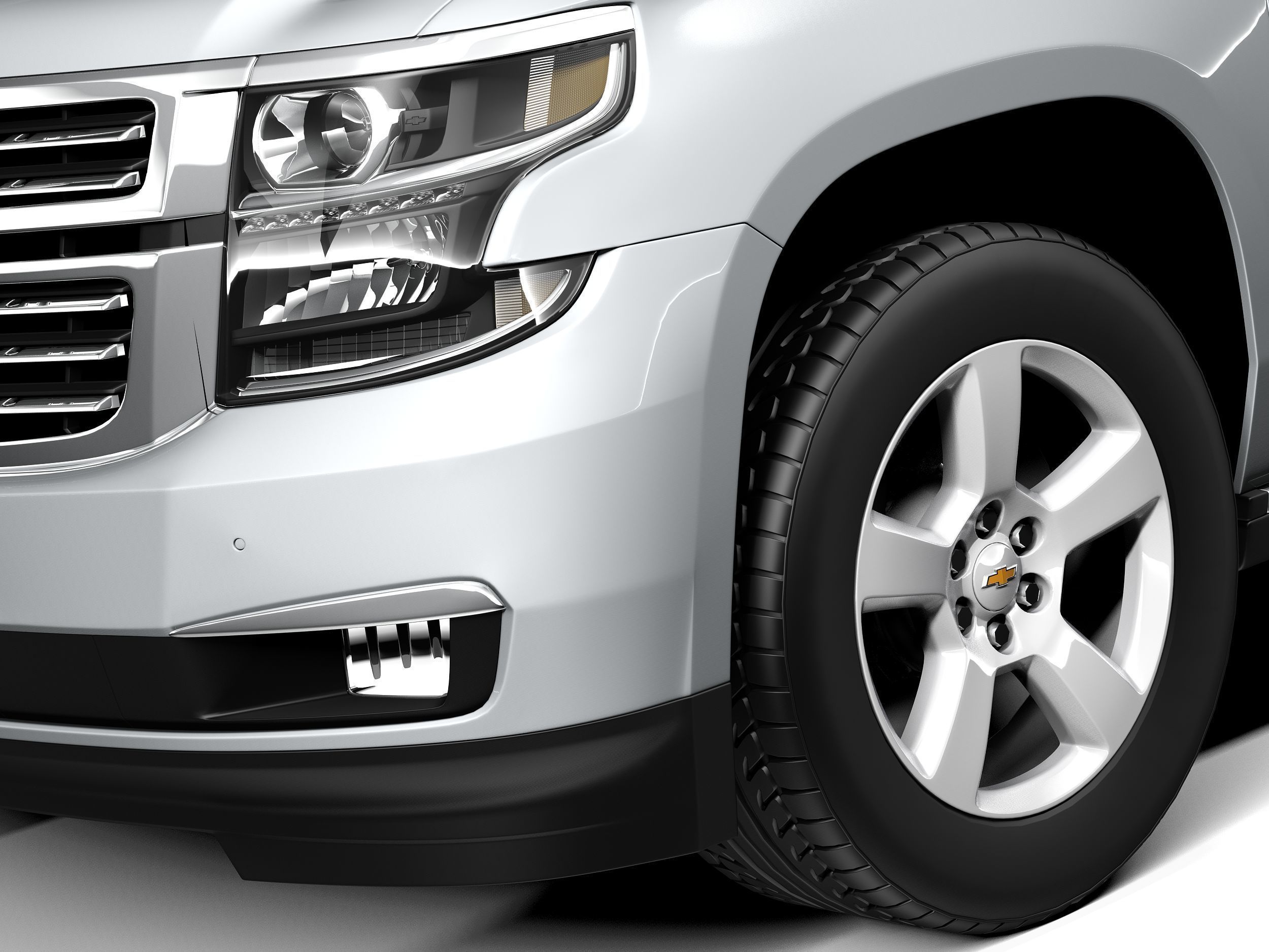 Chevrolet Tahoe 2015 3D model_2