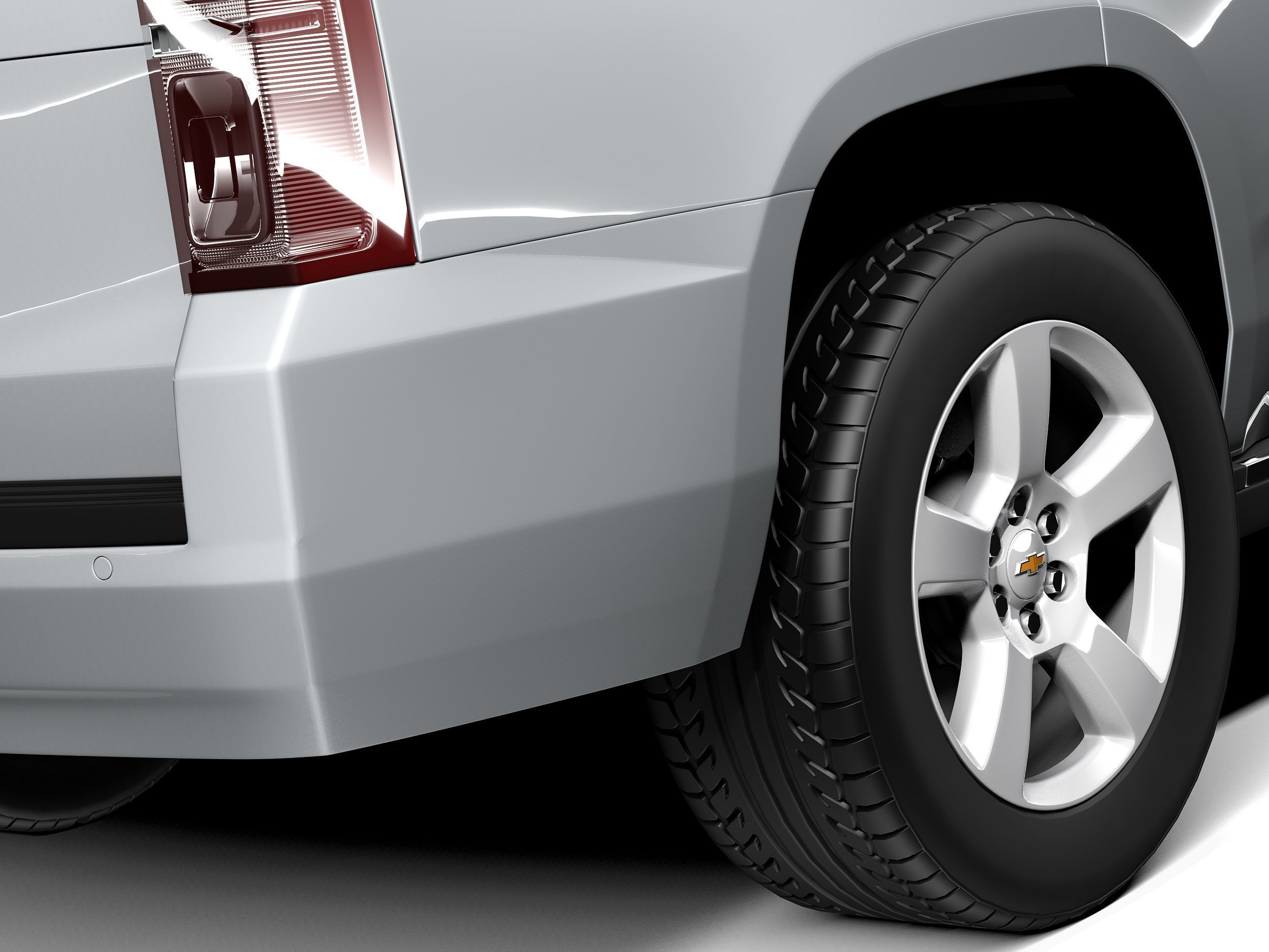 Chevrolet Tahoe 2015 3D model_3