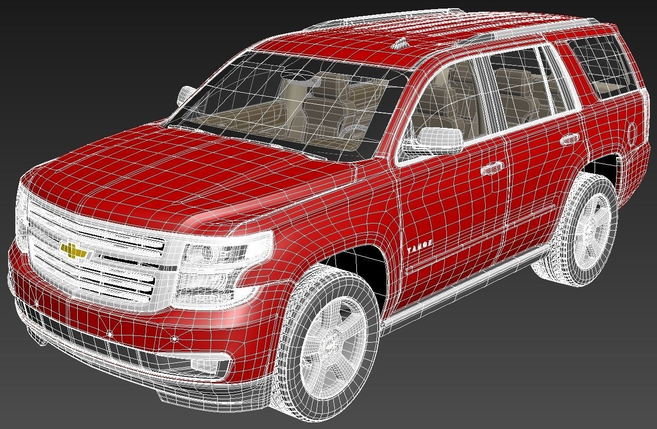 Chevrolet Tahoe 2015 3D model_12