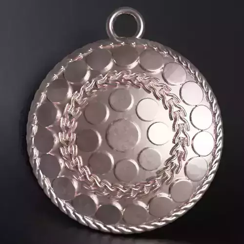 dots pendant 3D print model