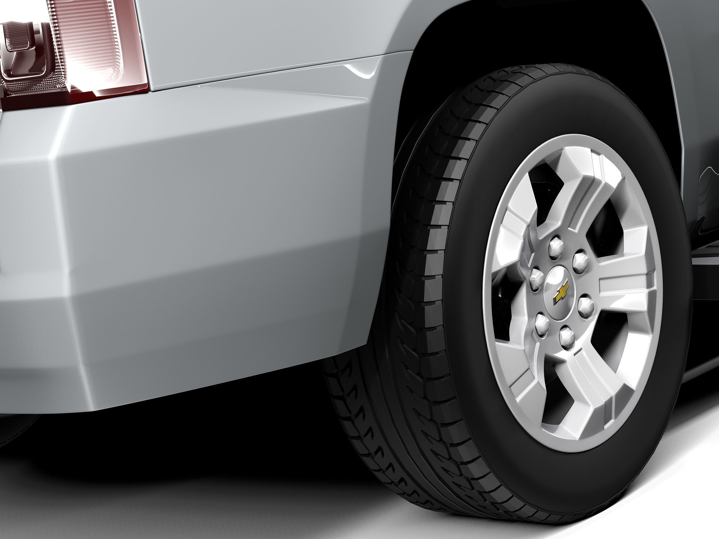 Chevrolet Tahoe Z71 2015 3D model_3