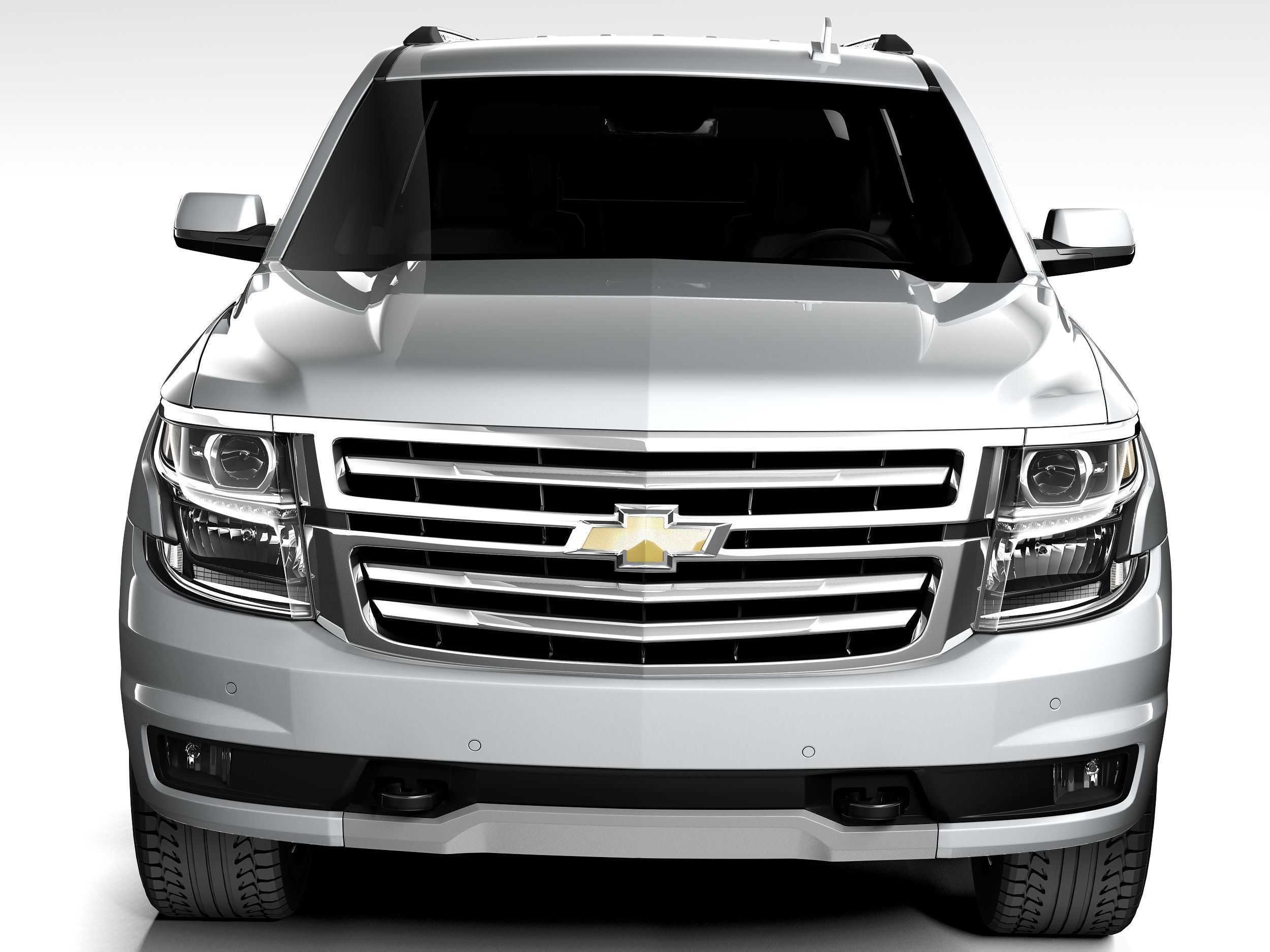 Chevrolet Tahoe Z71 2015 3D model_9