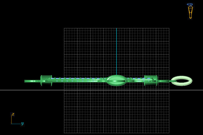 Cross Necklace Classic Diamond Pendant 3Dmodel 3D print model 28 3D print model_5