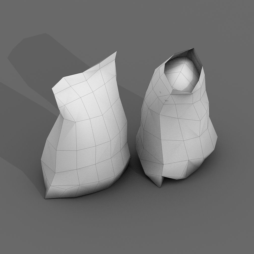 Construction Assets Collection of Building Materials Low-poly 3D model_94