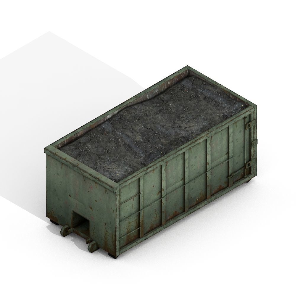 Construction Assets Collection of Building Materials Low-poly 3D model_128