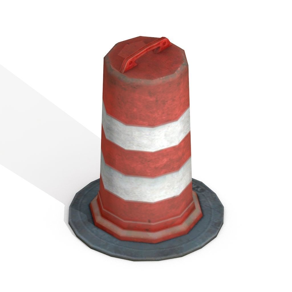 Construction Assets Collection of Building Materials Low-poly 3D model_142