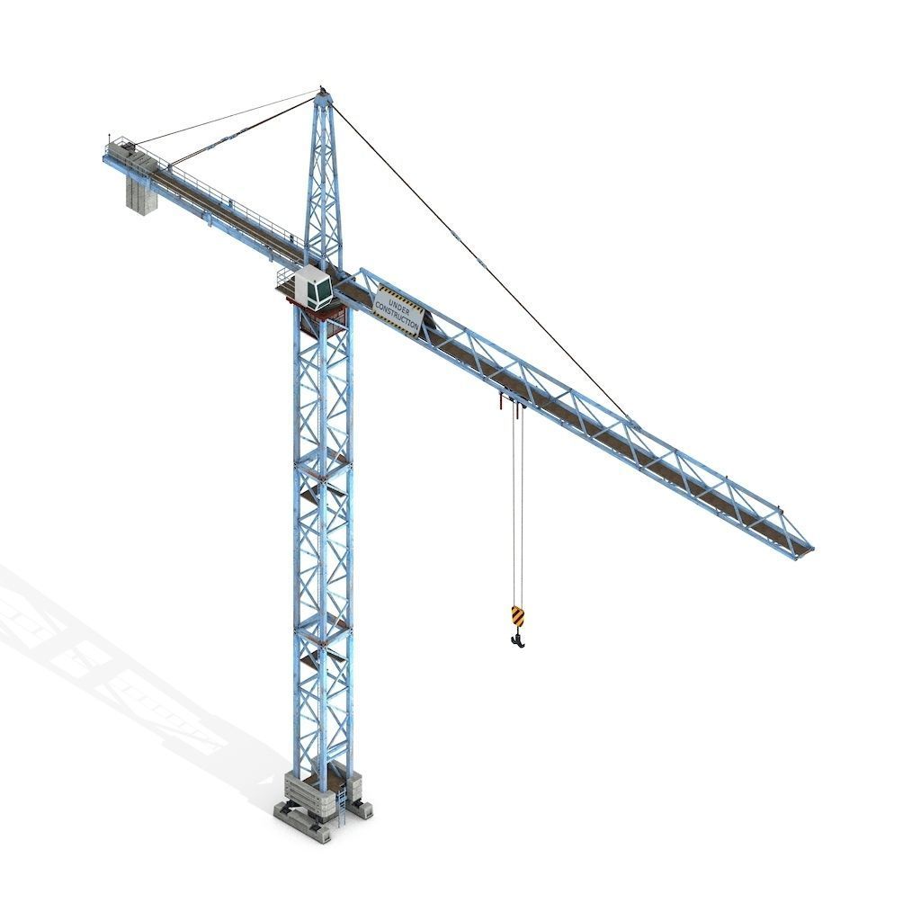 Construction Assets Collection of Building Materials Low-poly 3D model_7