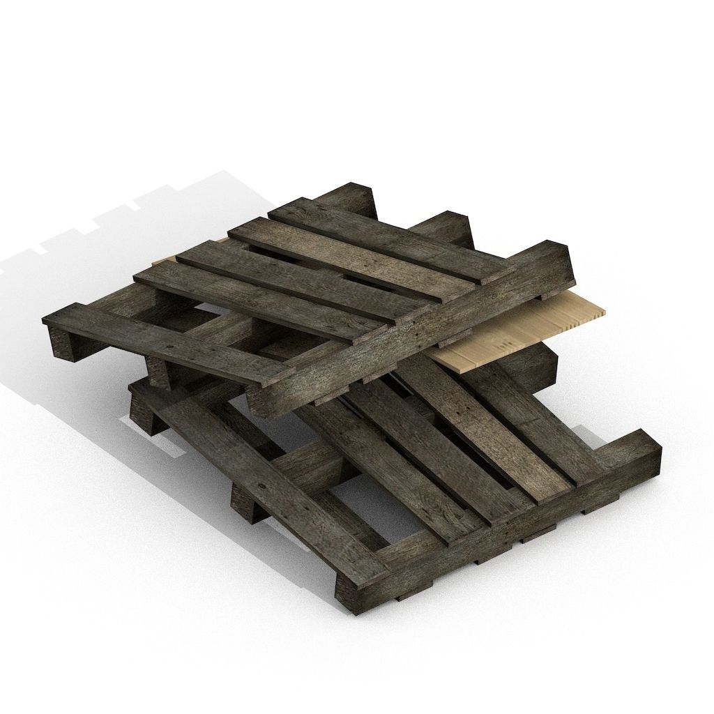 Construction Assets Collection of Building Materials Low-poly 3D model_124