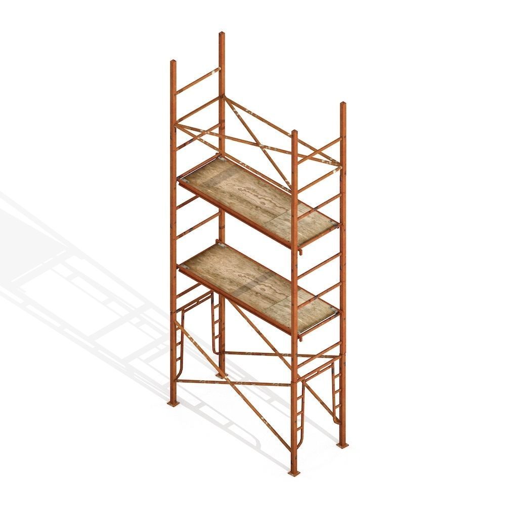 Construction Assets Collection of Building Materials Low-poly 3D model_26