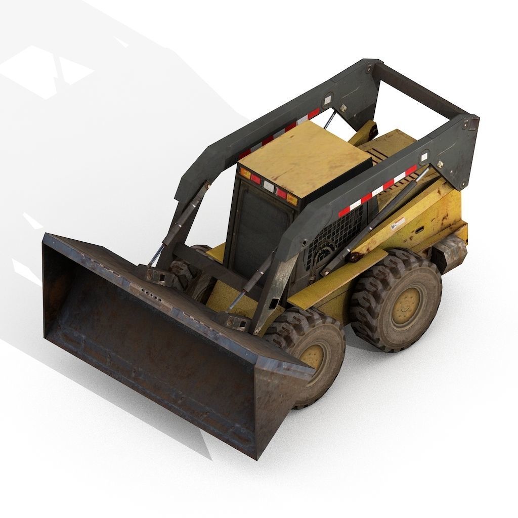 Construction Assets Collection of Building Materials Low-poly 3D model_38