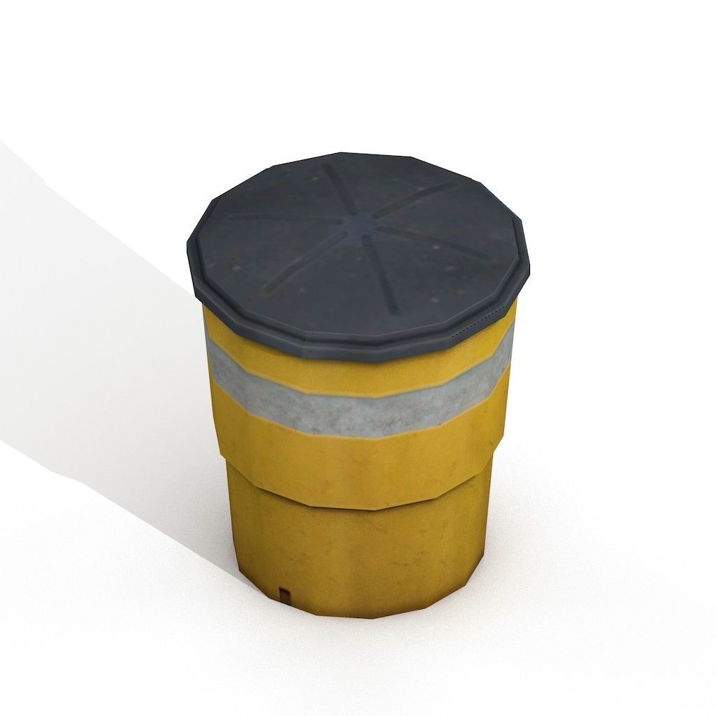 Construction Assets Collection of Building Materials Low-poly 3D model_43