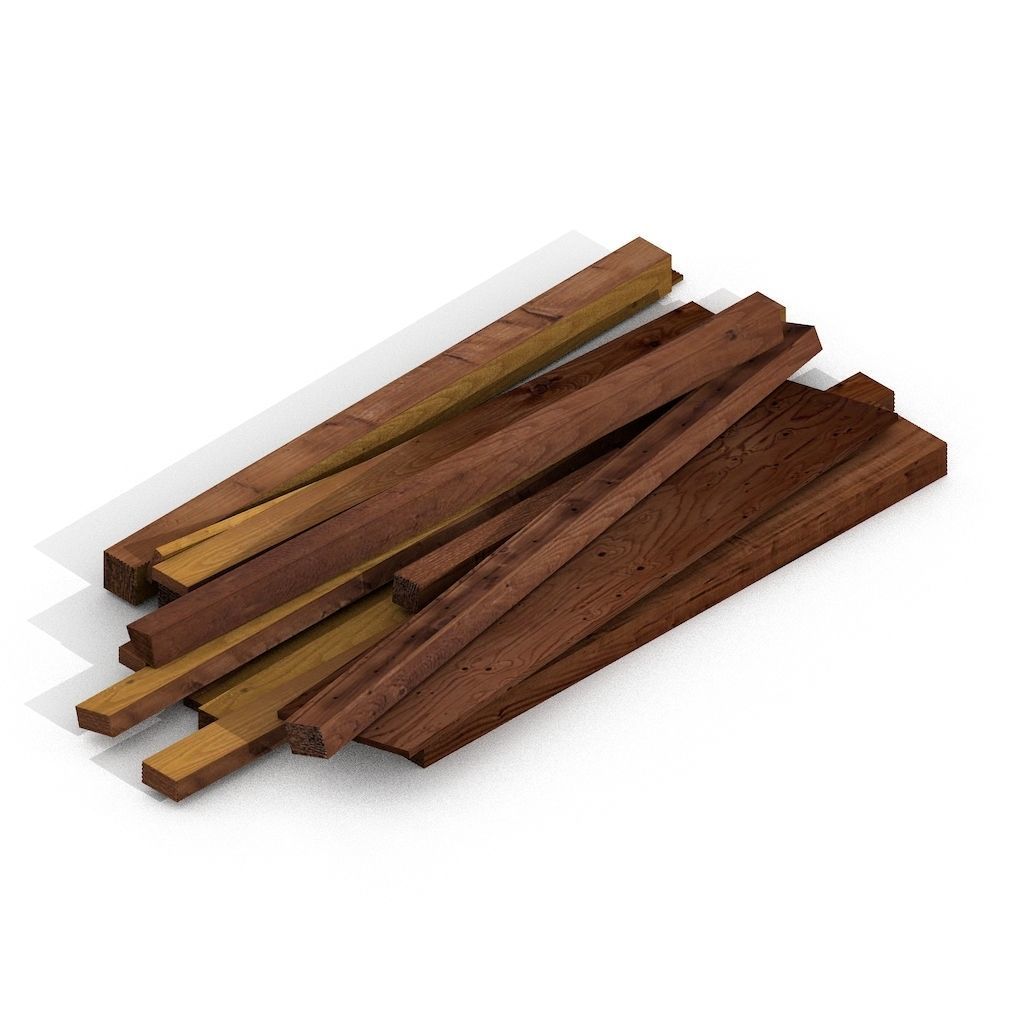 Construction Assets Collection of Building Materials Low-poly 3D model_102