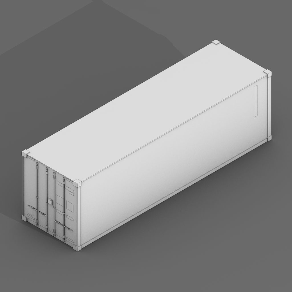 Construction Assets Collection of Building Materials Low-poly 3D model_116