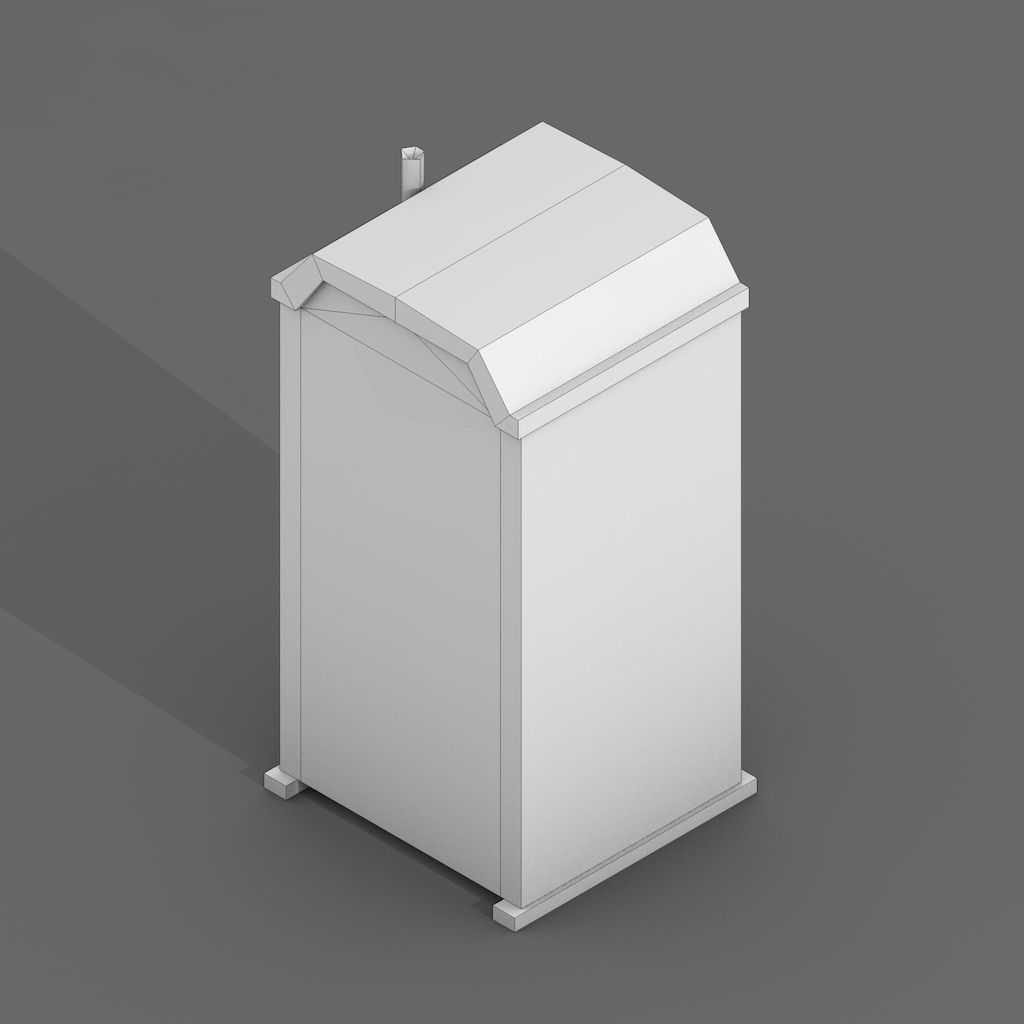 Construction Assets Collection of Building Materials Low-poly 3D model_15