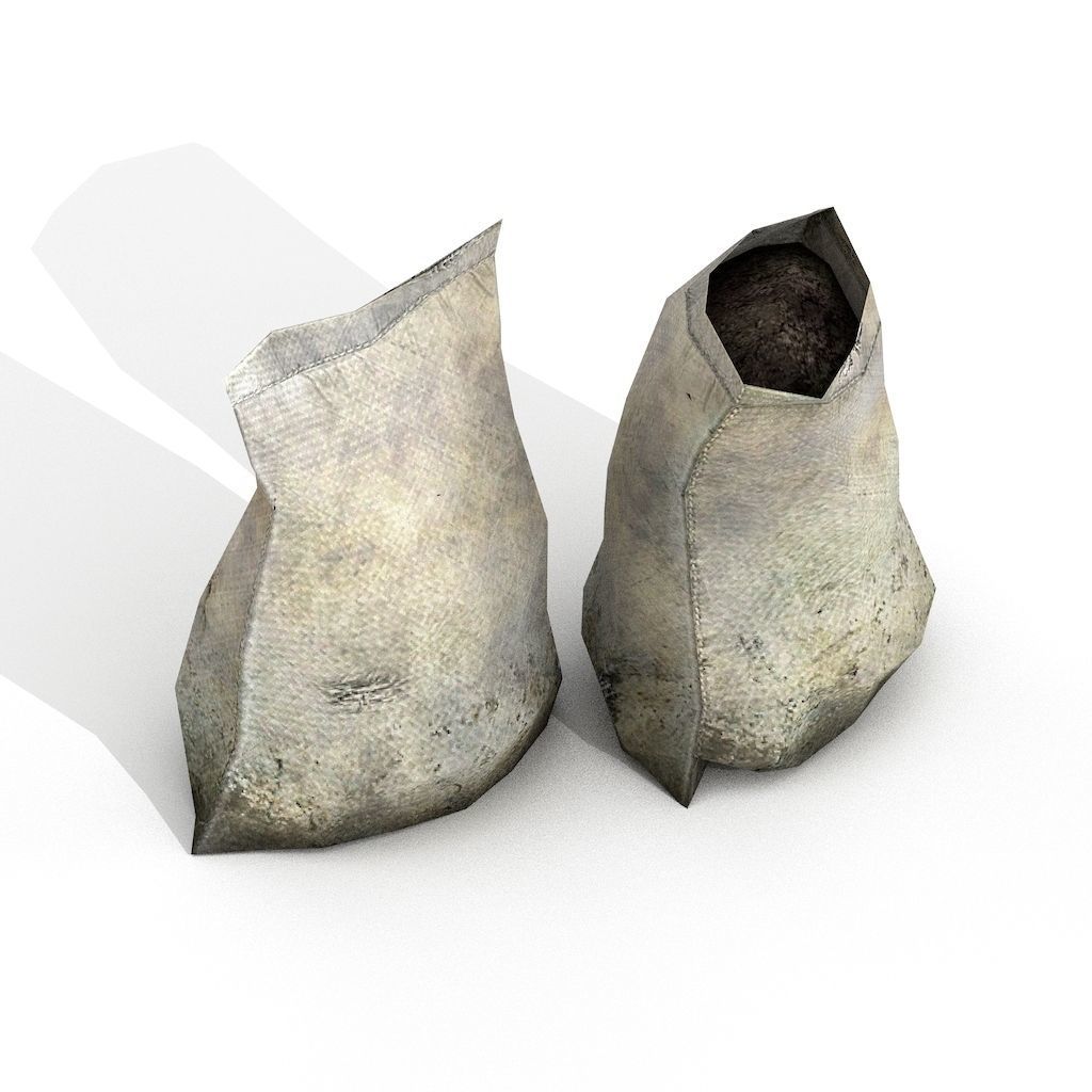 Construction Assets Collection of Building Materials Low-poly 3D model_93