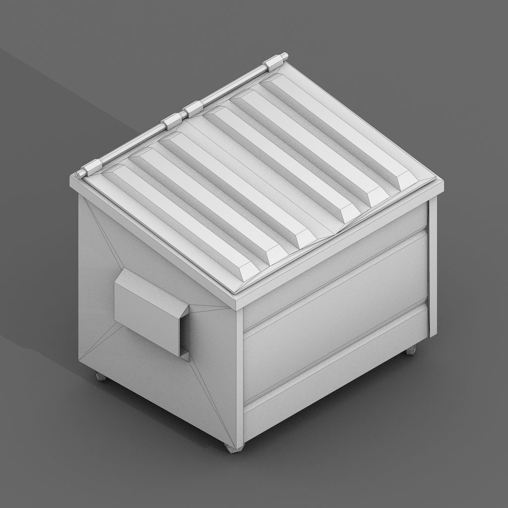 Construction Assets Collection of Building Materials Low-poly 3D model_42