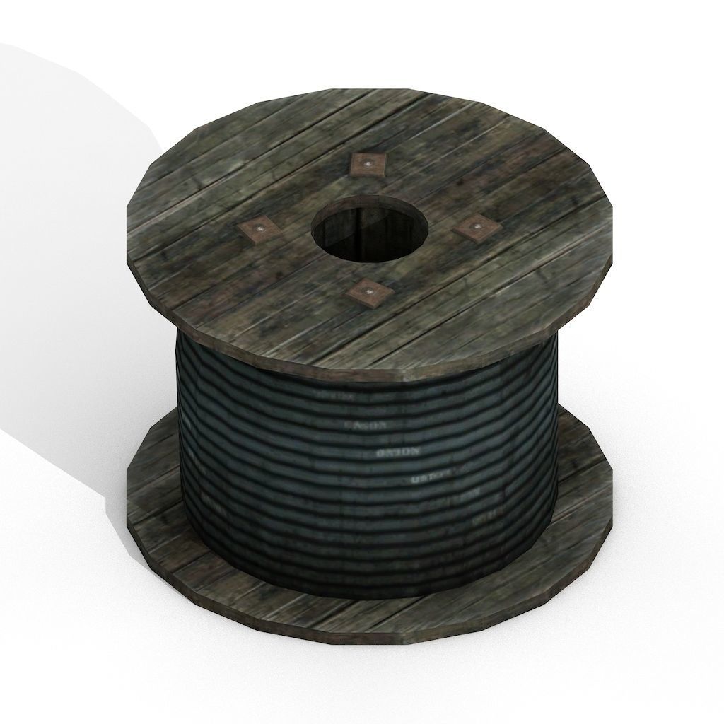 Construction Assets Collection of Building Materials Low-poly 3D model_64