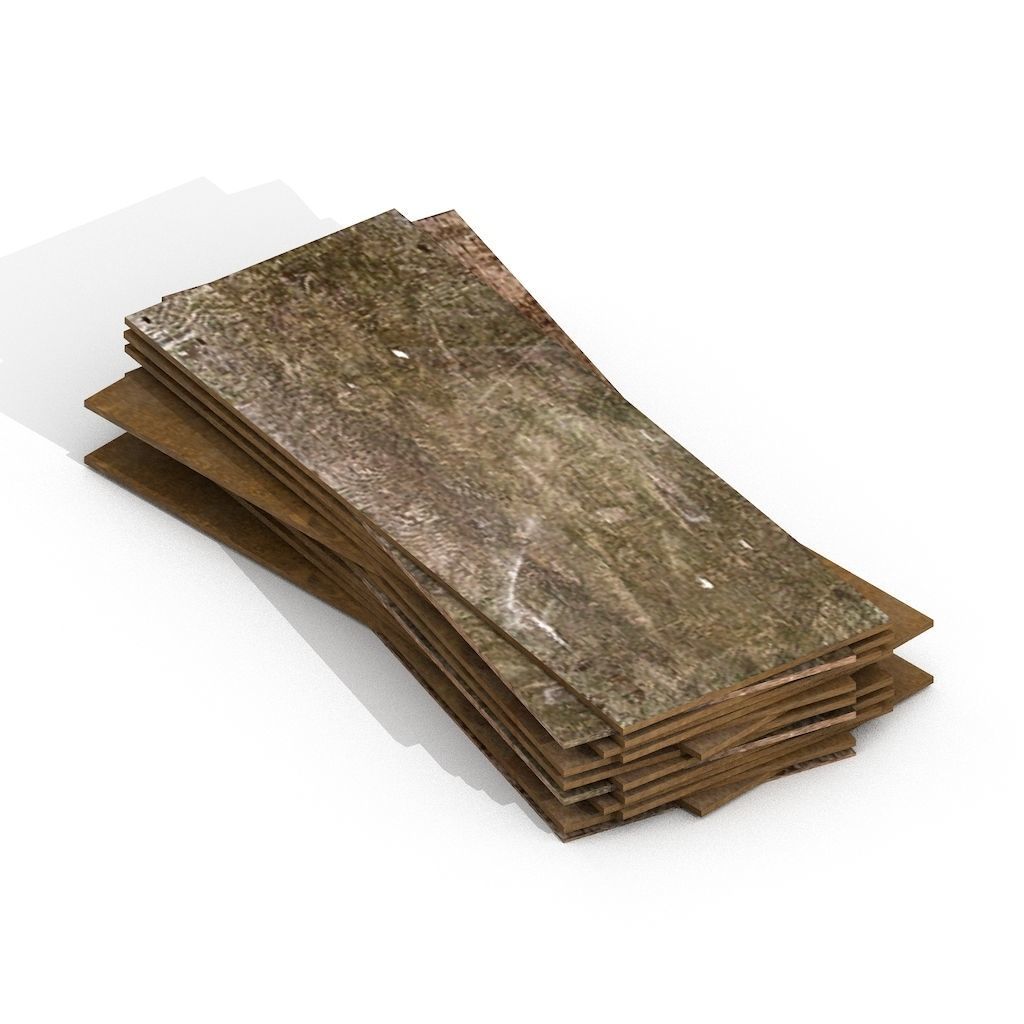 Construction Assets Collection of Building Materials Low-poly 3D model_136