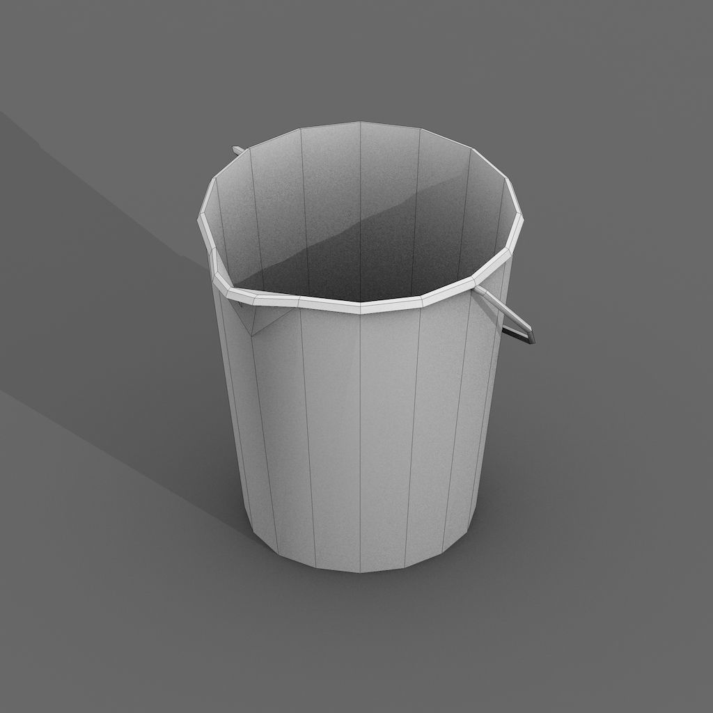 Construction Assets Collection of Building Materials Low-poly 3D model_119