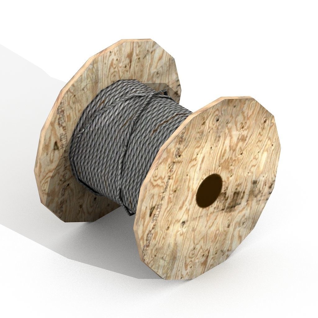 Construction Assets Collection of Building Materials Low-poly 3D model_62