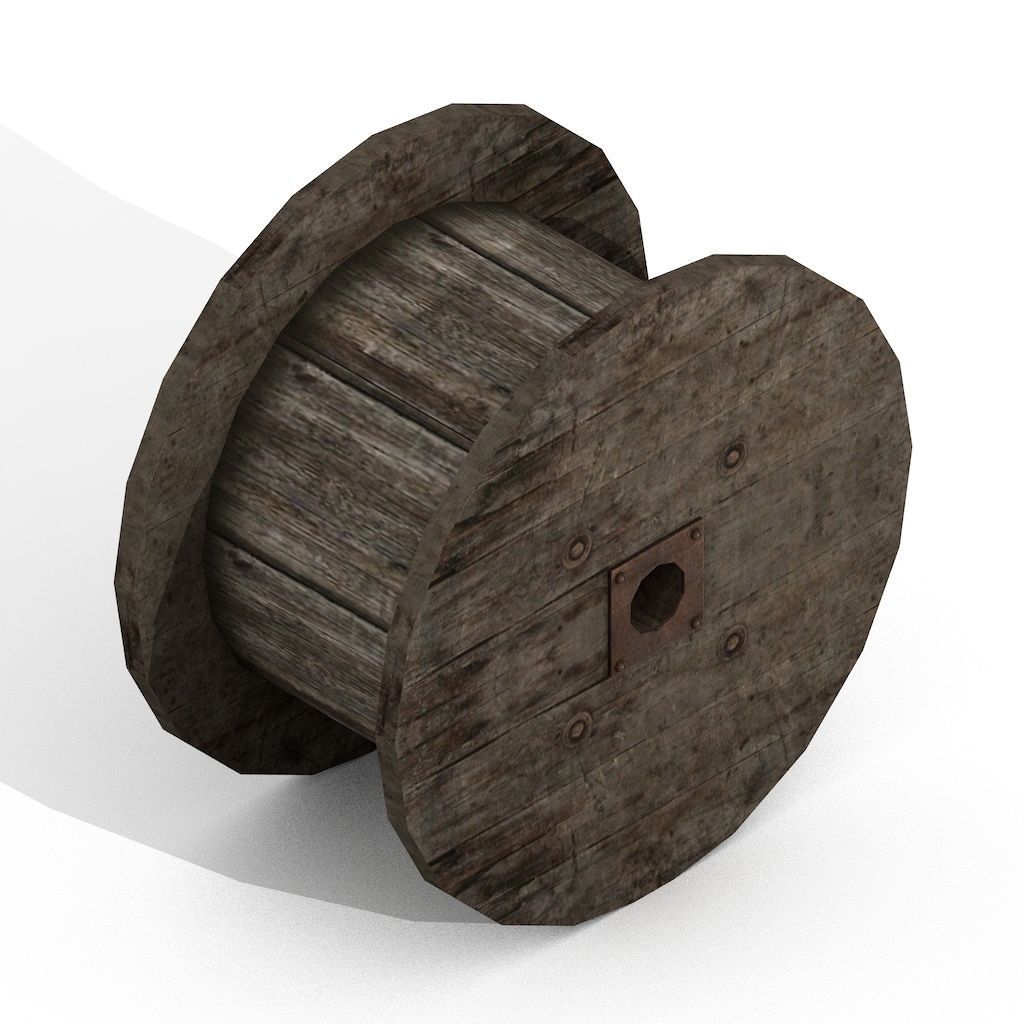 Construction Assets Collection of Building Materials Low-poly 3D model_63