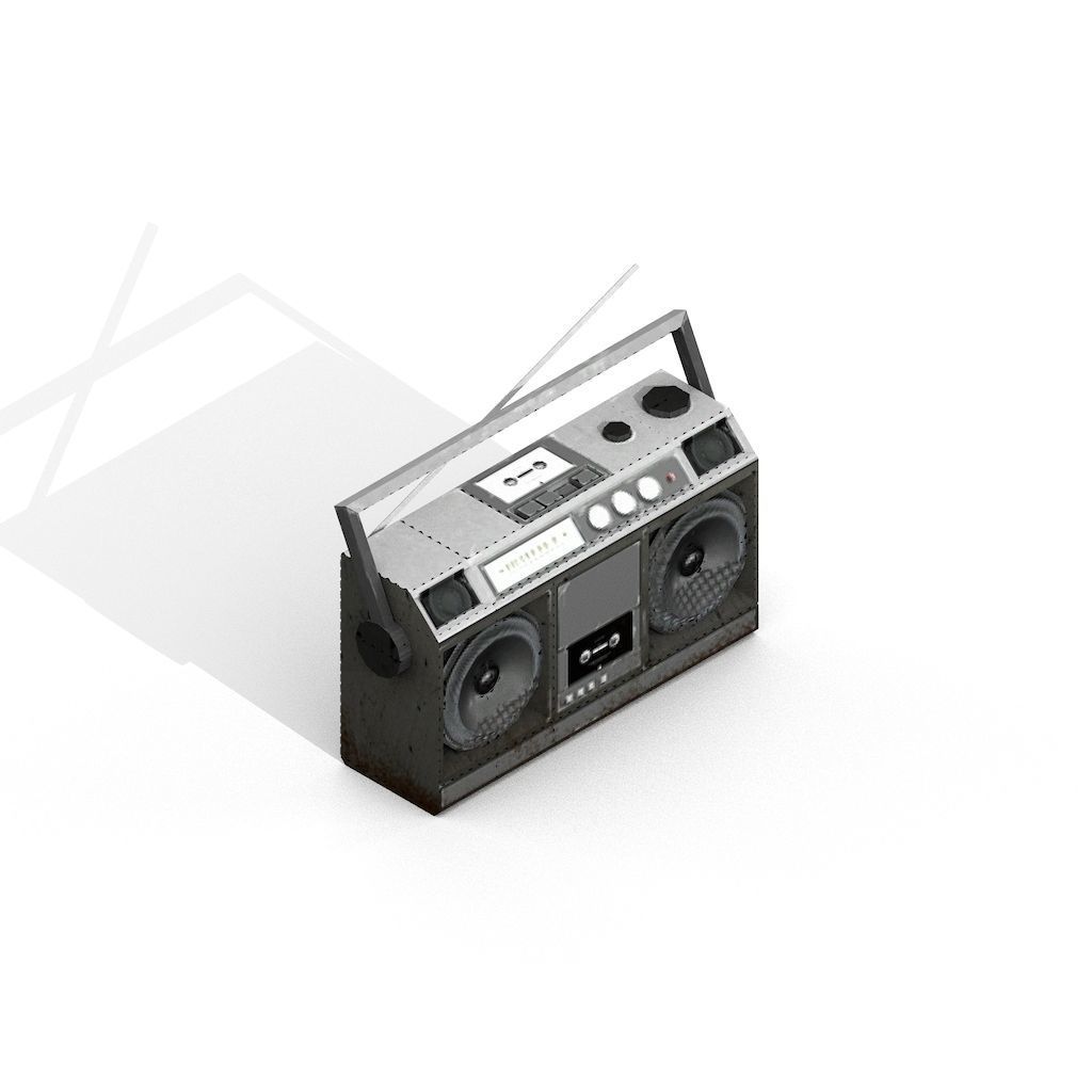 Construction Assets Collection of Building Materials Low-poly 3D model_85