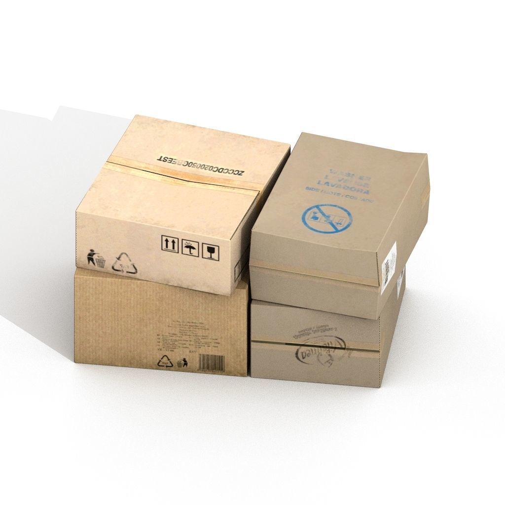 Construction Assets Collection of Building Materials Low-poly 3D model_73