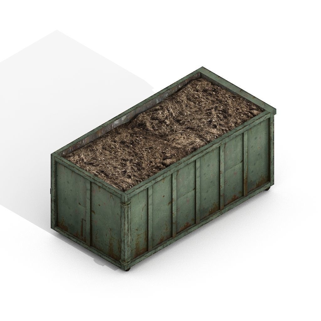 Construction Assets Collection of Building Materials Low-poly 3D model_126