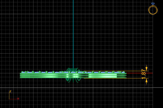 Cross Necklace Classic Diamond Pendant 3Dmodel 3D print model 1 3D print model_4