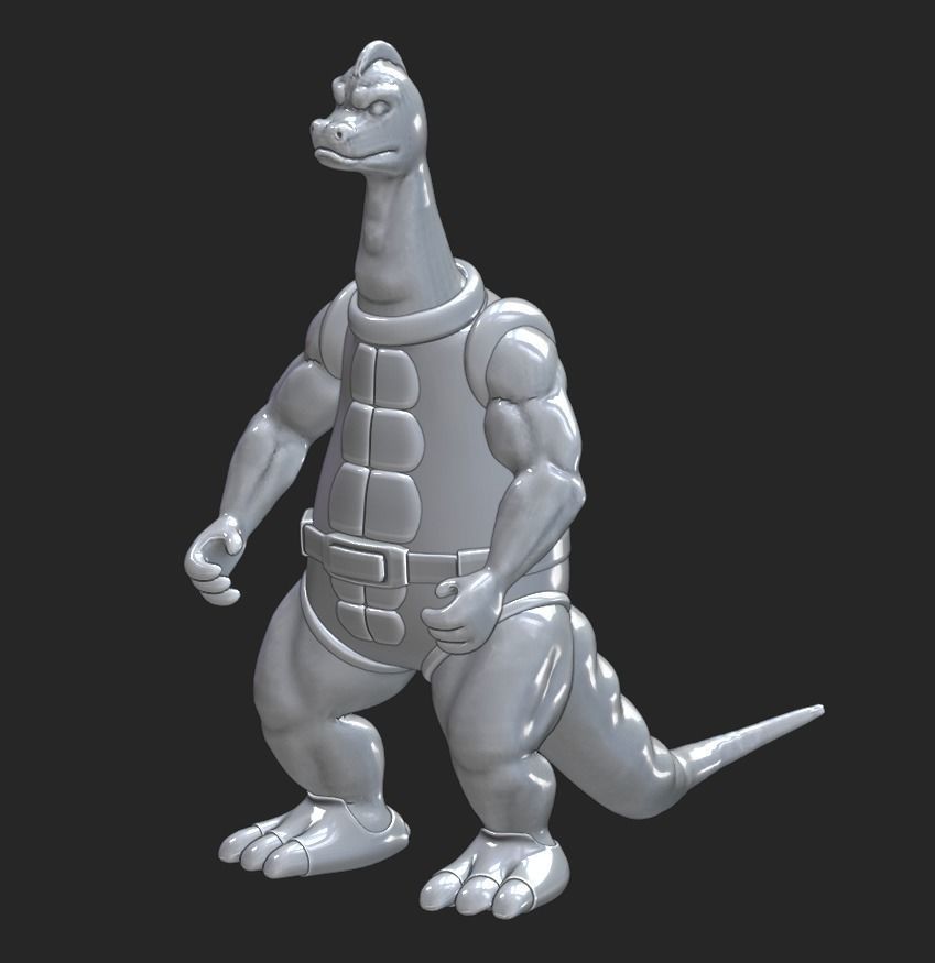 Brachio Thunder Dinosaucers 3D model 3D printable CGTrader