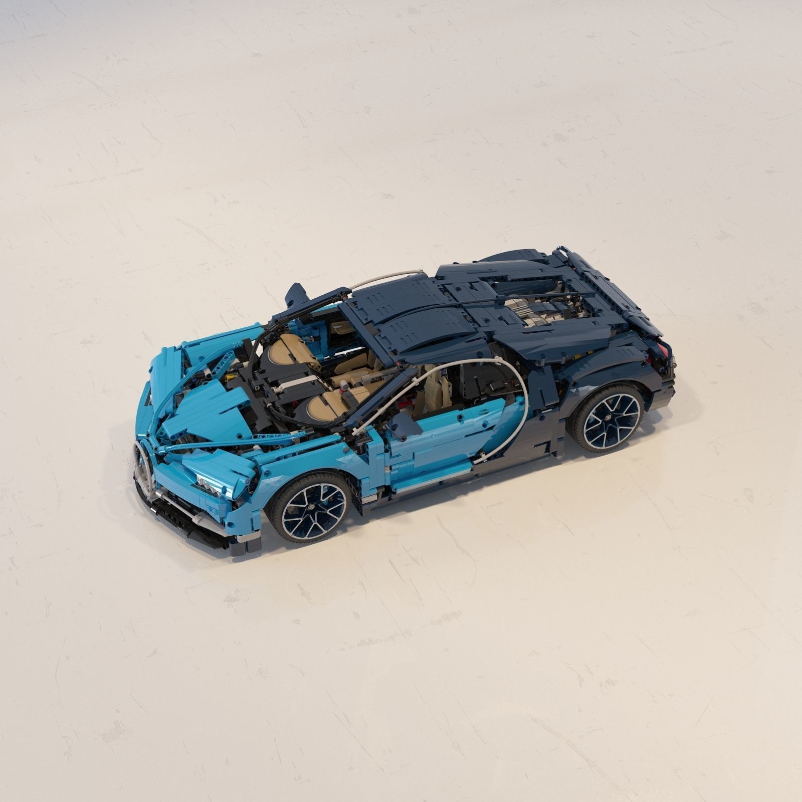 Bugatti Chiron - LEGO Technic 42083 3D model_15